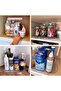 15.75'' Clear Rectangular Lazy Susan Turntable Organizer for Refrigerator, Kitchen, Pantry Storage - 6