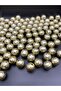 20mm Matte Gold / Golden Color World Model Beads, Hobby, Bag Making Beads (~20 Pieces) - 3