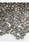 12mm Gray / Smoked / Anthracite Color Honeycomb Model Acrylic Beads, Bag Making Beads (100gr, ~120 Pieces)