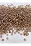 Mink Light Brown Oblate 6mm Janjan Acrylic Beads, Jewelry Making Hobby Beads (25gr,~250 Pieces) - 4