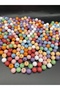 100gr Opaque Round Pastel Mixed Color 10mm Ball Model Acrylic Beads,Bag Beads (~ 175pcs)