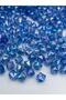100gr 14mm Dark Blue Cube with Janjan, Cubic Model Acrylic Beads, jewelry, bag Beads (100GR,~80PCS)