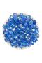 100gr 14mm Dark Blue Cube with Janjan, Cubic Model Acrylic Beads, jewelry, bag Beads (100GR,~80PCS) - 3