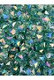 100gr 14mm Emerald Green Cube with Janjan, cubic Model Acrylic Beads, jewelry, bag Beads (100gr,~80pcs) - 4