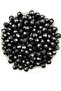 10mm Black Color Honeycomb Model Acrylic Beads, Jewelry, Bag Making Beads (100Gr, ~200 Pieces) - 2