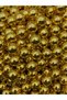 Pearl Beads Without Hole, 14mm Metalized Gold / Golden Yellow Beads Without Hole (50Gr,~30Pieces) - 2