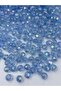 14mm Light Blue Honeycomb Model Acrylic Beads with Janjan, Jewelry Making Hobby Beads (100gr,~80Pcs) - 2