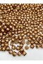 10mm Brown Acrylic Cube Beads, Jewelry, Bag Making Beads (100gr,~250 Pieces) - 2