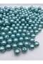 16mm Light Blue Color Plastic Pearl Beads, Bag and Jewelry Making Beads (100 Gr,~43 Pieces) - 2