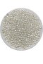 25gr White Color 6mm Luxury Coated Shapeless Baroque Trapezoid Plastic Pearl Bead #22 (~220 Pieces) - 2