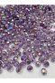 14mm Lilac / Light Purple Honeycomb Model Acrylic Beads with Janjan, Jewelry Making Hobby Beads (100gr,~80Pcs) - 4