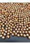 10mm Mink Color Beaded Acrylic Honeycomb Model Beads, jewelry, bag Making Beads (100gr, ~200 Pieces) - 2