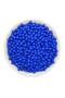 Neon Beads, 25Gr 6mm Cobalt Blue Dark Blue Matte Neon Highlighter Beads,Jewelry Making Beads(25Gr,~220 Pieces)