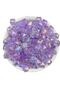 100gr 14mm Lilac Color Cube with Janjan, Cubic Model Acrylic Beads, jewelry, bag Beads (100gr,~80pcs) - 2