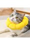 Cat Tapered Collar for Wound Care, M Size, 17-27cm Neck, Soft Fabric - 4