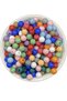 100gr Opaque Honeycomb Model Mixed Color 10mm Acrylic Beads,Bag Making Beads (~200 Pieces) - 2