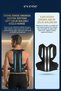 Upright Posture Corset Back Corset Upright Stand Corset Humpback Corset Steel Underwire Corset Black Model 3 - 6