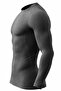 Men's Pro Compression Moisture-Wicking Athletic Long Sleeve Raglan Sleeve Sports T-Shirt - 3