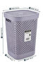 Premium Plastic Laundry Basket with Lid [ 55 Litre ] - 2