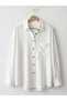 Designer Boyfriend Shirt Women's Ecru