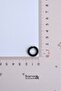 Men's Steel Clamp Hoop Earrings, Black - 4
