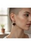 Women's Gothic Butterfly & Dangle Earrings – Red Colorful Punk & Stylish Design - 7