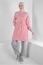 Striped Detail Waist-Adjustable Tunic 43840 - 2