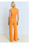 Straight Cut Draped Pants - 4
