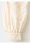 Flower Embroidered Cotton Blouse - 8