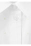 Pearl Detailed Pocketed Shirt - 8