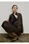 Oversize Jacket with Pockets - 6