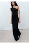 Asymmetrical Knitwear Dress - 8