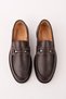 Alfred Genuine Leather Metal Buckle Comfortable Sole Men's Daily Classic Casual Shoes - 5