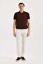 Krem Slim Fit 5 Pocket Sports Trousers - 2