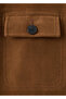 Striped Collar Pocket Jacket - 5