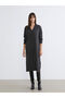 Esvab • Modern & Distinctive V-Fitted Gathered Knitwear Dress - 2
