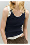 Wool Blend Knit Blouse - 6