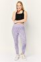 Women Sportswear Fit Training Leggings, Lavender - 3