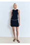 Strap Knitted Dress - 2