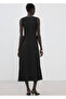 Dress with Contrasting Belt - 4