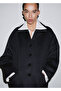 Wool Blend Button down Coat - 7
