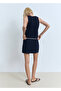 Strap Knitted Dress - 4