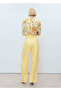 Linen Blend Pleated Trousers - 4