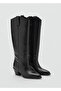 Leather Heeled Boots