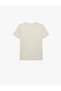 Cotton Short Sleeve Crew Neck Printed T-Shirt - 4