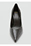 Crocodile Skin Look Heels - 5