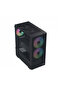 PC Gaming Case B508A Flow-G-WT-v1 Mid Tower | 5 Pre-Installed ARGB Fans | Expansion Slots 7 | White - 3