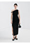 Asymmetrical dress with side slits - 2