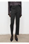 Slim Crop Pants with Thin Stripes