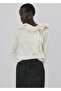 Buttoned sleeve sweater